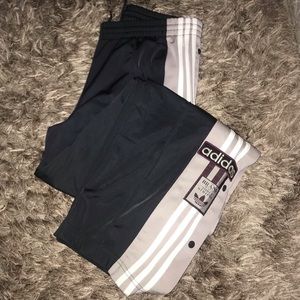 Adidas Button Tearaway Trackpants